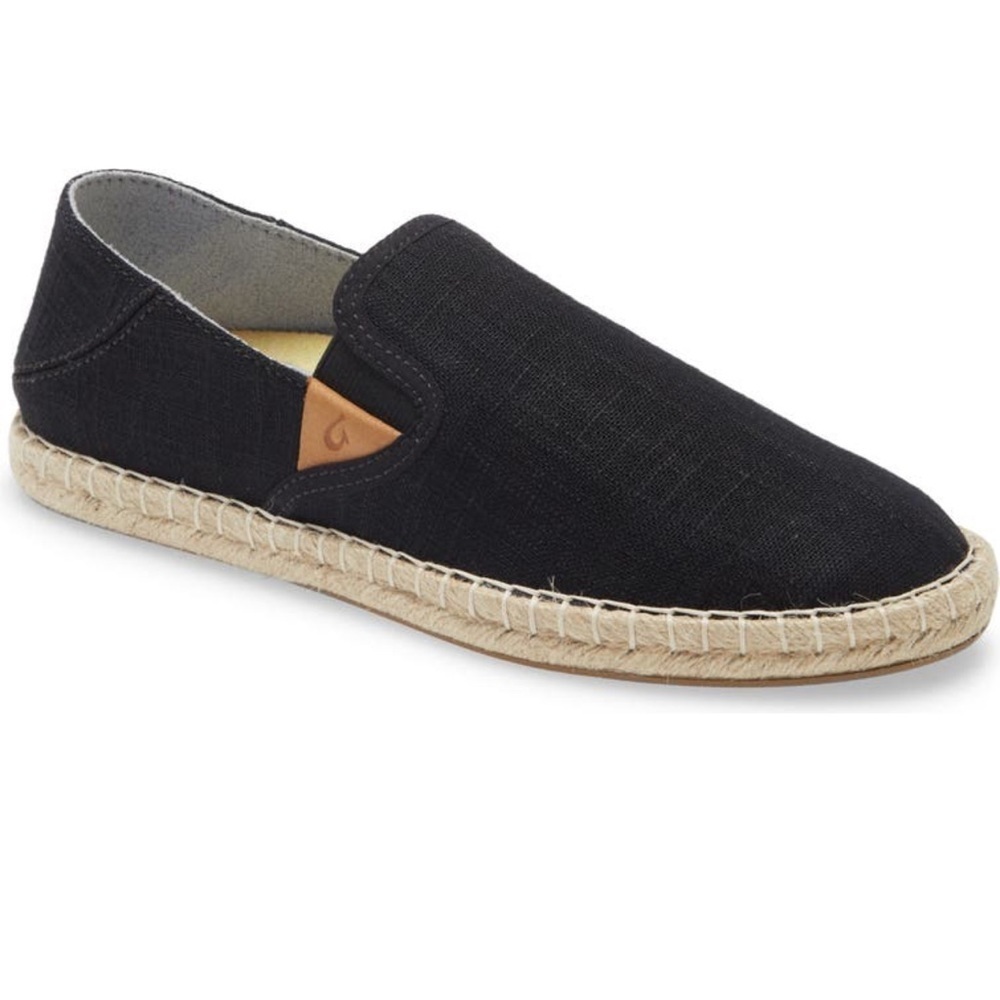 OluKai Kaula Pa'a Kapa Convertible Espadrille Women’s size 9